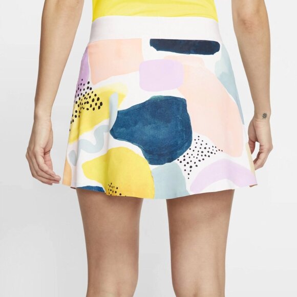 🚨 Nike Court Tennis Skirt Cassie Byrney Australian Open Skort Shorts CD0799-100 - Picture 2 of 16